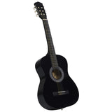 Vidaxl klassisk guitar begynder med taske 3 4 36 sort