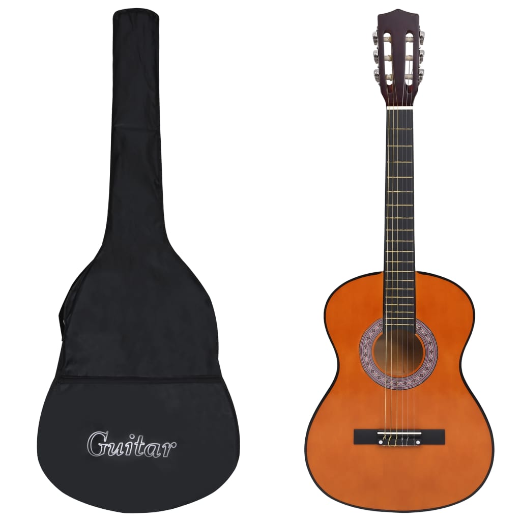 Vidaxl klassisk guitar begynder med taske 3 4 36
