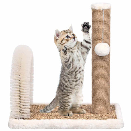 Vidaxl Cat Scratching Post med børstebue og skrabe stolpe