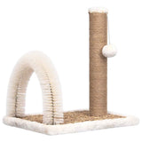 Vidaxl Cat Scratching Post med børstebue og skrabe stolpe
