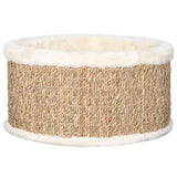 Vidaxl Cat Basket omkring 36 cm havgræs