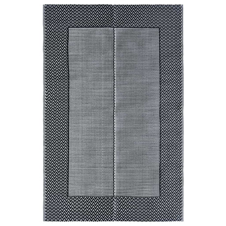 Vidaxl uden for tæppet Arakil 120x180 cm pp grå