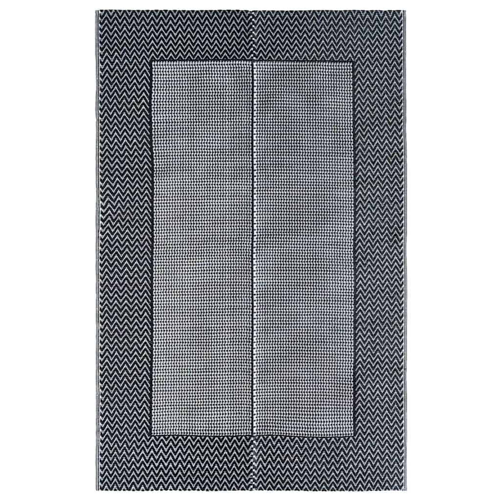 Vidaxl uden for tæppet Arakil 160x230 cm pp grå