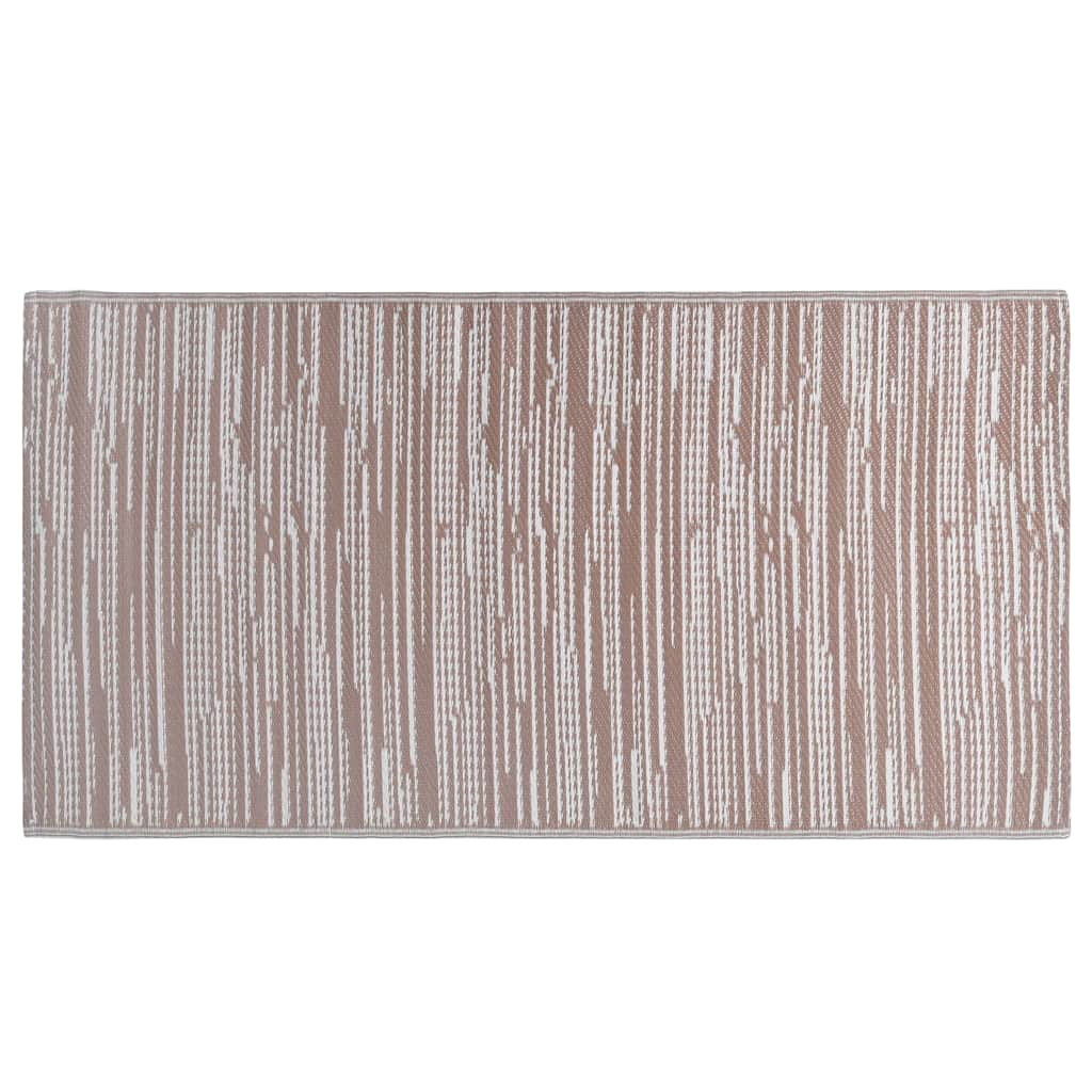 Vidaxl Udenfor Rug Aakil 80x150 cm pp brun