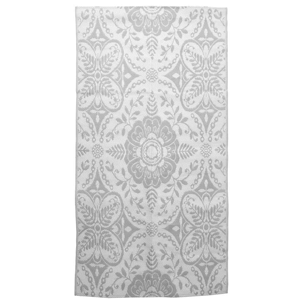 Vidaxl uden for tæppet Arakil 160x230 cm pp lysegrå