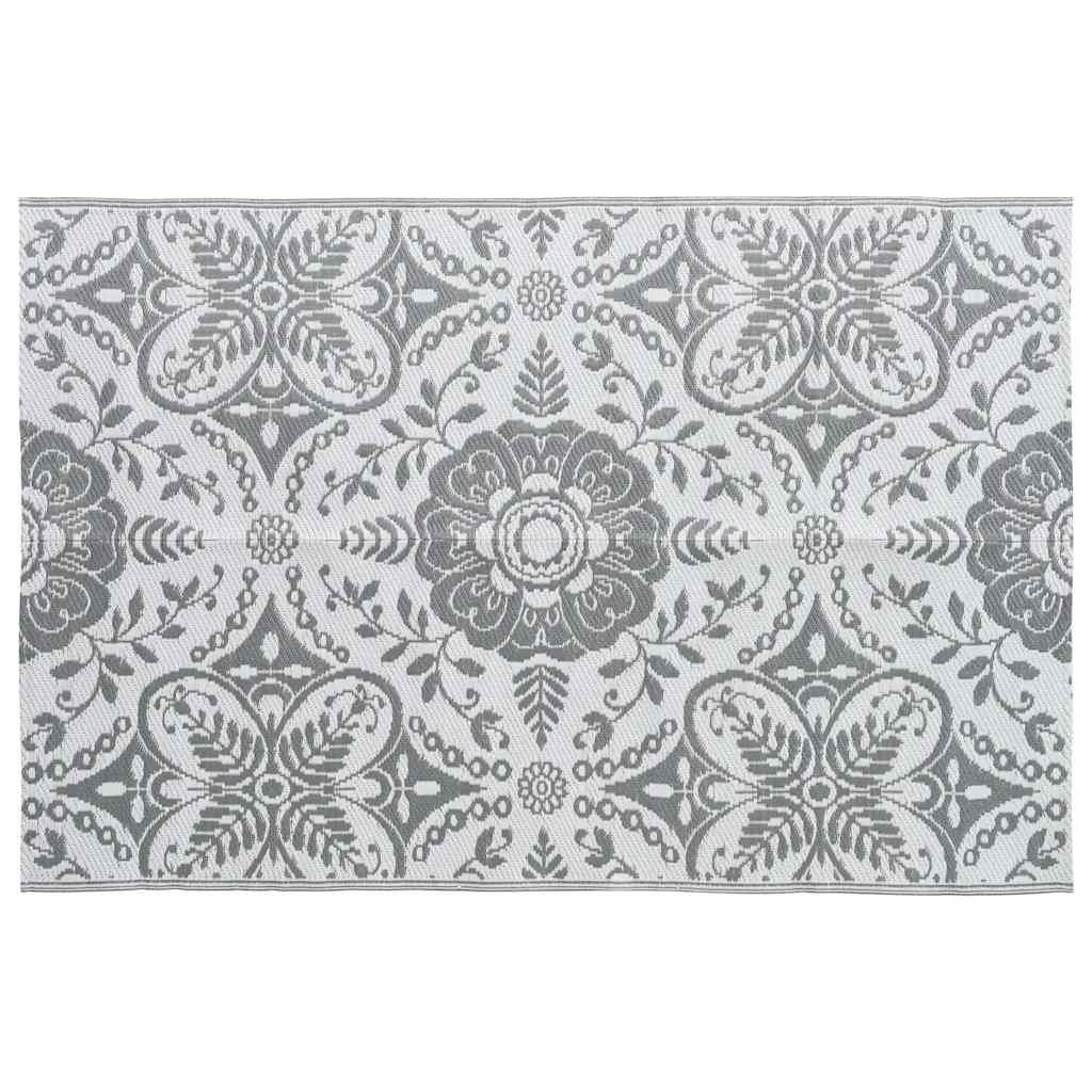 Vidaxx udendørs tæppe arakil 190x290 cm pp lysegrå