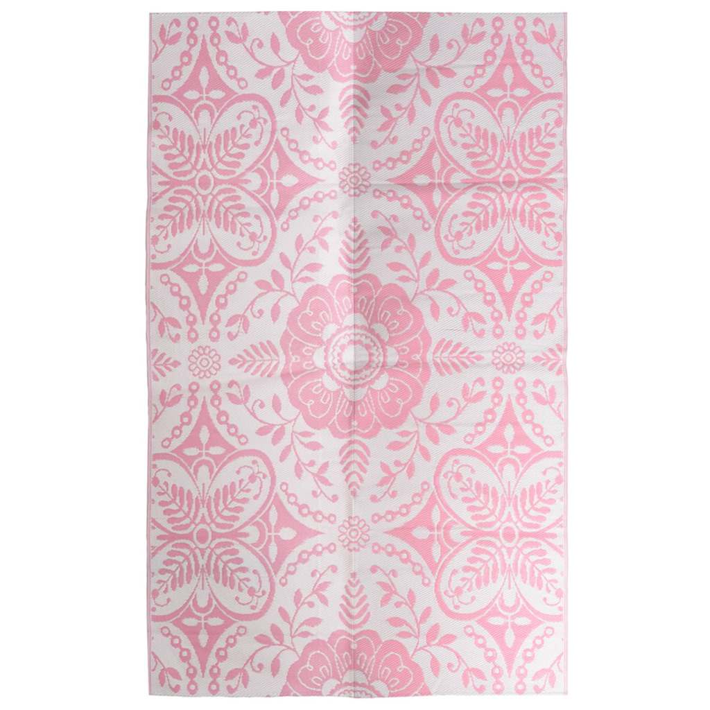 Vidaxl uden for tæppet Aakil 160x230 cm pp lyserød