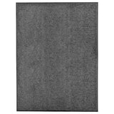 Vidaxl Doormat vaskbar 90x120 cm antracit