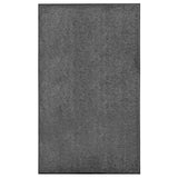 Vidaxl Doormat vaskbar 90x150 cm antracit