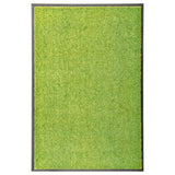 Vidaxl Doormat vaskbar 60x90 cm grøn