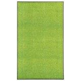 Vidaxx Doormat vaskbar 90x150 cm grøn