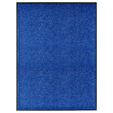 Vidaxx dørmåtte vaskbar 90x120 cm blå