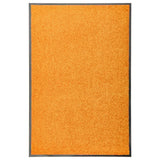Vidaxl Doormat vaskbar 60x90 cm orange