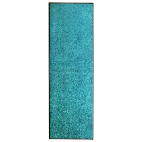 Vidaxx dørmåtte vaskbar 60x180 cm cyan