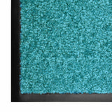 Vidaxx dørmåtte vaskbar 60x180 cm cyan