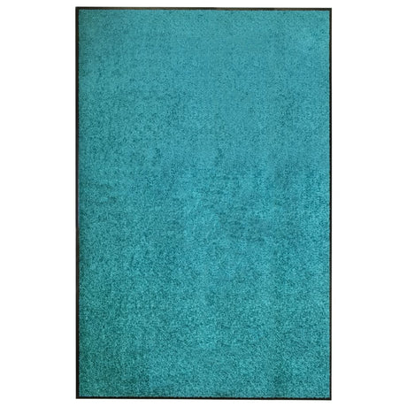 Vidaxl Doormat vaskbar 120x180 cm cyan