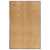 Vidaxx Doormat vaskbar 120x180 cm creme