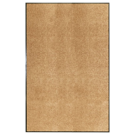 Vidaxx Doormat vaskbar 120x180 cm creme