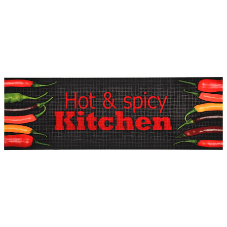 Vidaxl Kitchen Mat vaskbar varm krydret 60x180 cm