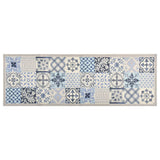 Vidaxl Kitchen Mat vaskbar mosaik 45x150 cm