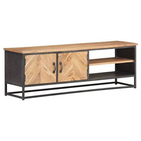 Vidaxl tv-meubel 120x30x40 cm massief acaciahout