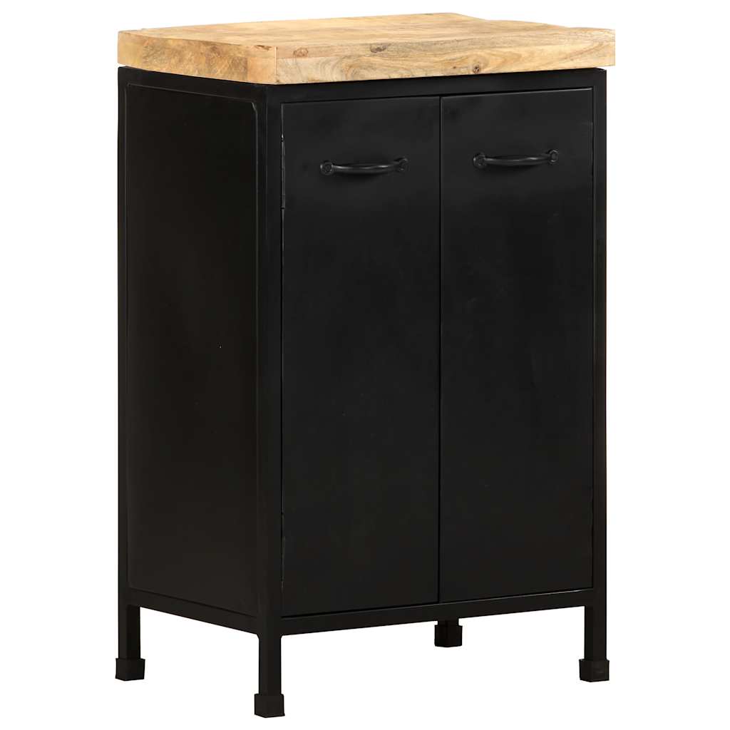 Vidaxl dressoir 47x35x76 cm ruw mangohout