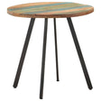 Vidaxl eettafel 80 cm massief gerecycled hout