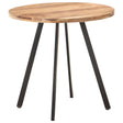 Vidaxl eettafel 80 cm massief acaciahout