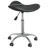 VidaXL salon skammel sort kunstlæder
