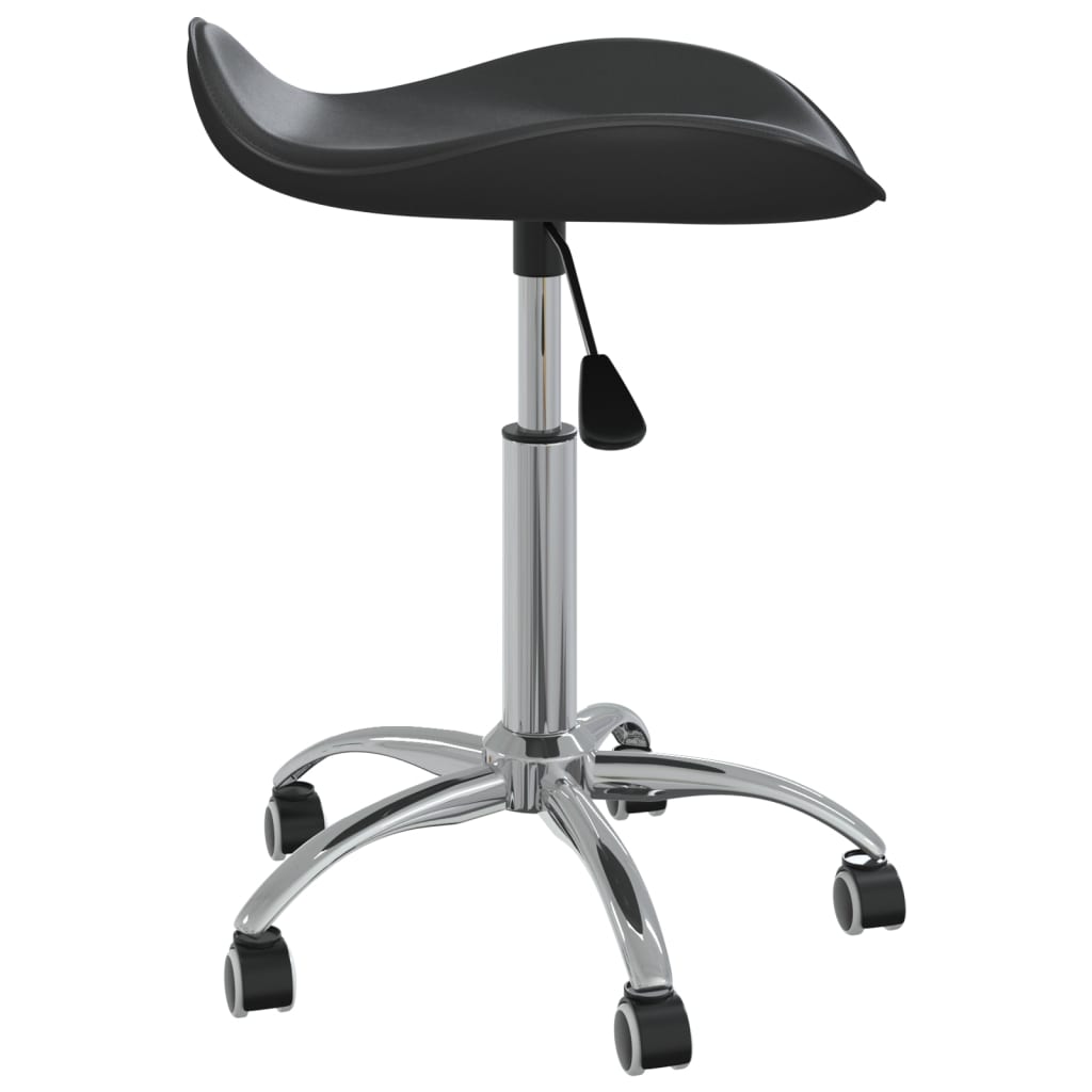 VidaXL salon skammel sort kunstlæder