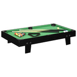 Vidaxl Minipool Tabel 3 fod 92x52x19 cm sort og grøn