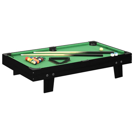 Vidaxl Minipool Tabel 3 fod 92x52x19 cm sort og grøn