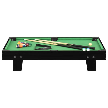 Vidaxl Minipool Tabel 3 fod 92x52x19 cm sort og grøn
