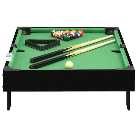 Vidaxl Minipool Tabel 3 fod 92x52x19 cm sort og grøn
