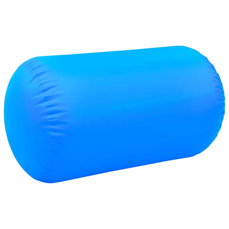 Vidaxl gymnastikrolle med pumpe oppustelig 100x60 cm pvc blå