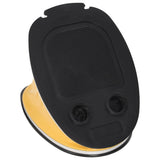 Vidaxl fodpumpe 26x18 cm pp og pe grå og gul
