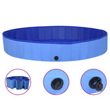Vidaxl Dog Swimming Pool Sammenfoldelig 200x30 cm PVC Blue