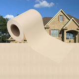 Vidaxl Haveskærm 35x0,19 m PVC Cream