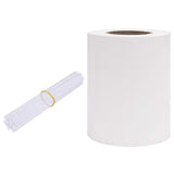 Vidaxxl haveskærm 70x0,19 m PVC hvid