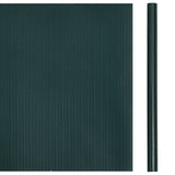 Vidaxl Haveskærm 35x0,19 m PVC Matgroen