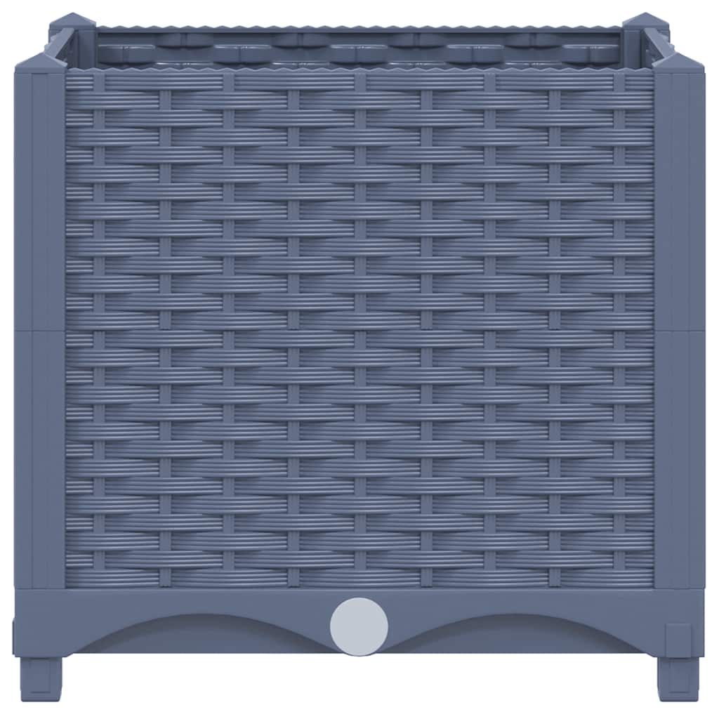Vidaxl Planter hævede 40x40x38 cm polypropylen
