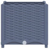 Vidaxl Planter hævede 40x40x38 cm polypropylen