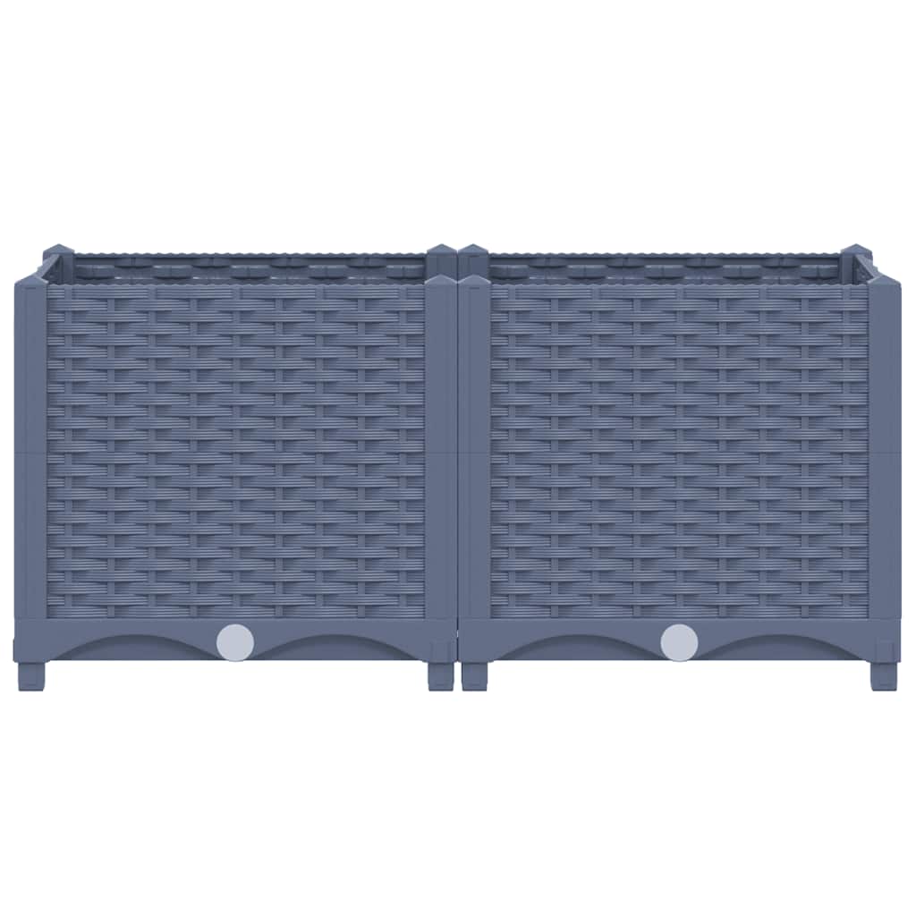 Vidaxl Planter Insert 80x40x38 cm polypropylen