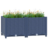 Vidaxl Planter Insert 80x40x38 cm polypropylen