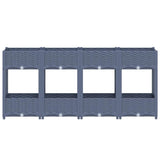 Vidaxl Planter hævet 160x40x71 cm polypropylen