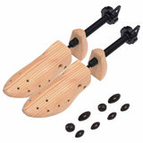 Vidaxl Shoe Spulners Størrelse 36-40 Solid fyrretræ