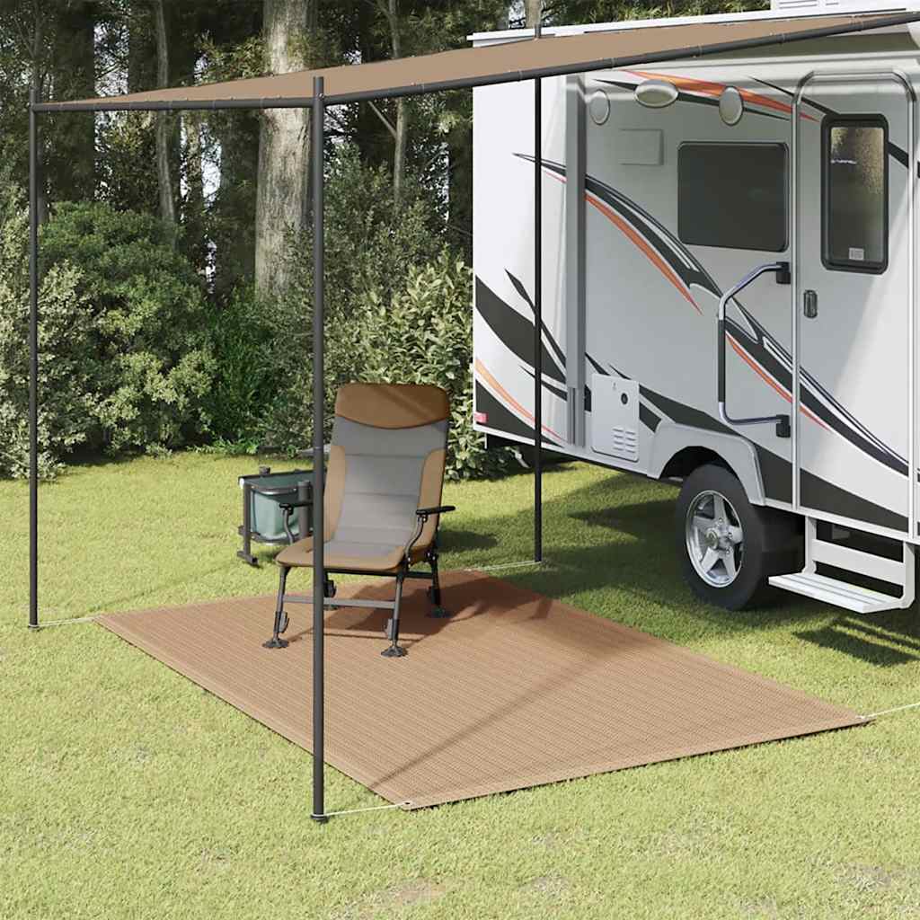 Vidaxl telt tæppe 250x200 cm taupe