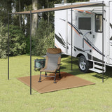 Vidaxl telt tæppe 250x250 cm taupe