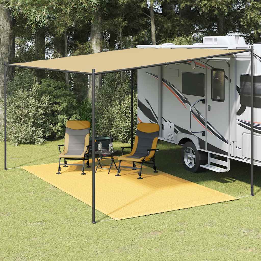 Vidaxl telt tæppe 250x350 cm beige