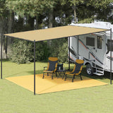 Vidaxl telt tæppe 400x400 cm beige